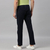 NZ-13084 Slim-fit Stretchable Denim Jeans Pant For Men - Deep Black, 3 image