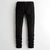 NZ-13094 Slim-fit Stretchable Denim Jeans Pant For Men - Deep Black, 3 image