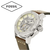 New Fossil Modern Machine Automatic Cream Dial Leather Belt Mens Watch, 5 image