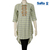 SaRa Ladies Casual Shirt (NWCS14-Ash with green rectangler print)