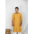 Men's Stylish Panjabi Yellow, Size: L, 3 image