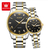 OLEVS Fashion Watches Couple Watch Stainless Steel Calendar Waterproof Business Quartz Watch For Men Women