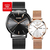 OLEVS Casual Fashion Quartz Watch for Couple Simple Calendar Stainless Steel Waterproof Couple Watches, 6 image