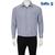 SaRa Mens Formal Shirt (MFS341YCA-White & blue stipe)