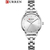 CURREN 9019 Stainless Steel Analog Watch For Women, 2 image