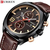 CURREN 8324 Fashion Men's Sport Watch Men Analog Quartz Watches Waterproof Date Military Multifunction Wrist Watches Men Clock, 2 image