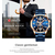 Curren 8348 Luxury Brand Fashion Quartz Watch Men Sports Chronograph Clock, 5 image