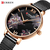 CURREN 9059 Fashion Floral Pattern Quartz Watch Ladies Casual Waterproof Stainless Steel Wrist Watch, 5 image