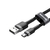 Baseus cafule Cable USB For lightning 1.5A 2M Gray+Black, 2 image