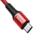 Baseus halo data cable Type-C PD2.0 60W (20V 3A) 1m Red, 3 image
