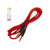 Baseus Yiven Audio Cable M30 1M Red+Black, 2 image