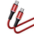 Baseus halo data cable Type-C PD2.0 60W (20V 3A) 1m Red, 4 image