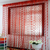 Love Heart String Curtain Window Door Divider Sheer Curtain Valance, Curtains Sets, 2 image