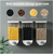 Cereal Dispenser Container Wall Mounted Cereal Dispenser Tank 1500ML(1.5Kg) Grain Dry Food Container Kitchen Storage Box, 5 image