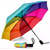 Polyster Rainbow Umbrella - Multicolor