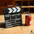 Director Film Clapboard Action Scene Clapper Board Wooden Film Clap Slate Colorful Movie Film Clap Slate, 5 image