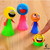 1Pcs Funny Spring Stress Relief Lighting Jumping Emoji Toy Decompression Vent Toys, 2 image