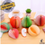 Fruit Scrapbooking Note Memo Pads Portable Scratch Paper Sticky Label Post-it Note Paper Diy Apple Pear Shape Convenience Stickers