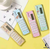 Mini Portable Cute Ruler Calculator Creative Dual-use Mini Ruler, Cartoon Ultra-thin Straight Ruler with 8-Digit Display Calculator, Office and School Supplies, 4 image