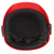 STM Open Face Cap Helmet -Red, 3 image