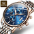 OLEVS 2869 Stainless Steel Luxury Sports Chronograph High Quality Quartz Watch, 4 image