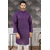 Mens Fashionable Panjabi (Purple), Size: 40