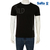 SaRa Mens T-Shirt (MTS521YK-Black), Size: L