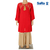 SaRa Girls Tops (GFT162FEAK-Red), Baby Dress Size: 4-5 years