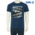 SaRa Mens T-Shirt (MTS271YK-Navy blue), Size: M