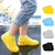 Boots Silicone Waterproof Shoe Cover Reusable Rain Shoe Covers Unisex Shoes Protector Anti-slip Rain Boot Pads For Rainy Day New