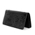 AAJ Croco design Leather Long Wallet SB-W138 Black, 3 image