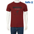 SaRa Mens T-Shirt (MTS321YK-Maroon), Size: XXL