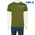 SaRa Mens T-Shirt (MTS571YK-Olive Green), Size: L