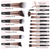 MAANGE 18Pcs Professional Complete Eye & Face Makeup Brushes Set - [Black], 3 image