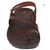 Walkaroo Mens Brown Outdoor Comfortable & Fashionable Sandals, Size: 6, 2 image