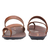 Walkaroo Mens Brown Tan Outdoor Comfortable Fashionable Sandals, Size: 7, 2 image