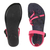 Walkaroo Women's Pink Black Casual & Comfortable Sandal, Size: 6, 3 image