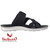 Walkaroo Mens Black Outdoor Comfortable & Fashionable Sandals, Size: 6, 4 image