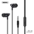 Remax RW-106 New Music Earphone With HD Mic In-ear 3.5mm Jack Wire Headset
