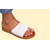 Stylishl Imported Ladies Sandal White, Size: 37
