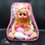 Drink and Wet Potty Training Baby Doll with Comb Bottle and Diapers - Doll Set, 9 image