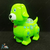 Battery Operated 3D Light & Music Cartoon Barking Dog for Kids (Green)