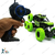 Lateral Dancing Rechargeable Big Size 360 Degree Rotating 8 Wheel Remote Control Stunt Car (Green)