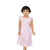 Girls Summer Frock Cotton & Net Pink, Baby Dress Size: 3-4 years, 2 image