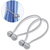 Magnetic Curtain Tiebacks Clips Decorative Window Tie Backs Holders Holdback Rope for Home Office Decorative Living Room
