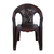 Deluxe Garden Chair (Net Flower) - Rose Wood