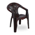 Deluxe Garden Chair (Net Flower) - Rose Wood, 2 image