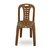 Dining Chair Deluxe (Spiral) - Sandal Wood