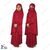 Khimar / Kheemar Borka Adjusted Niqab Hijab With Skirt Full Set For 4-6 years Girl (Dubai Cherry Cloth), Baby Dress Size: 4- 6 years, 9 image