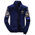 New Stylish Jacket for Men, Color: Navy Blue, Size: L